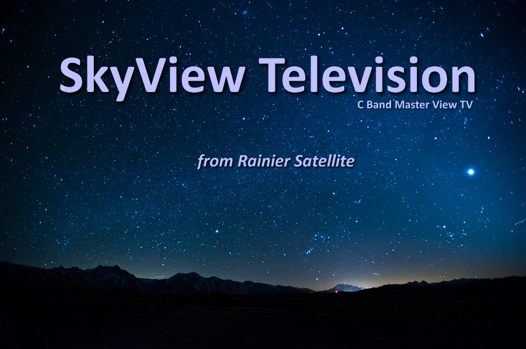 Rainier Satellite Online Sales C Band HD Satellite Programming C